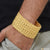 Bahubali best quality attractive design gold plated bracelet