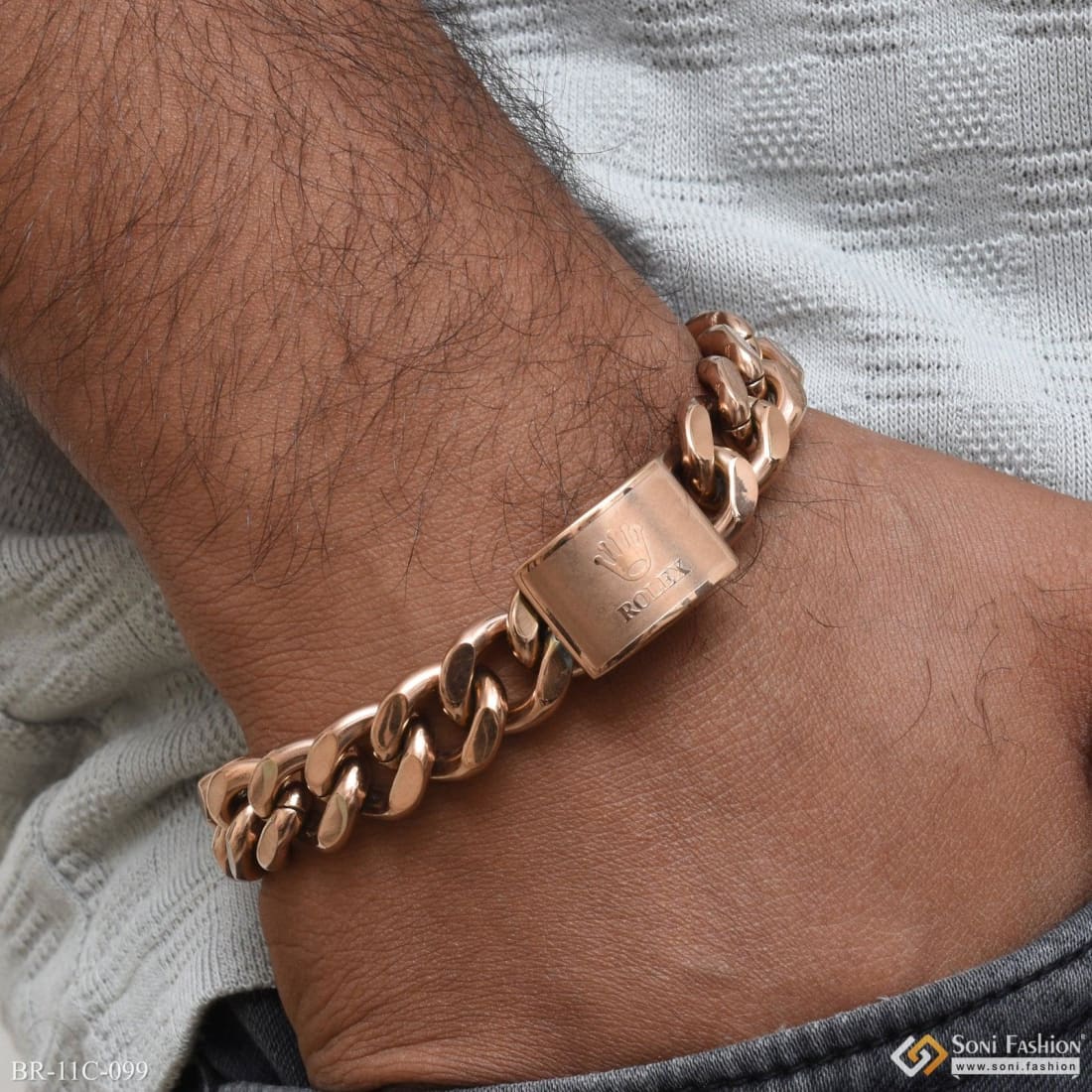 Abbie Gold Satellite Chain Bracelet in Rose Quartz | Kendra Scott