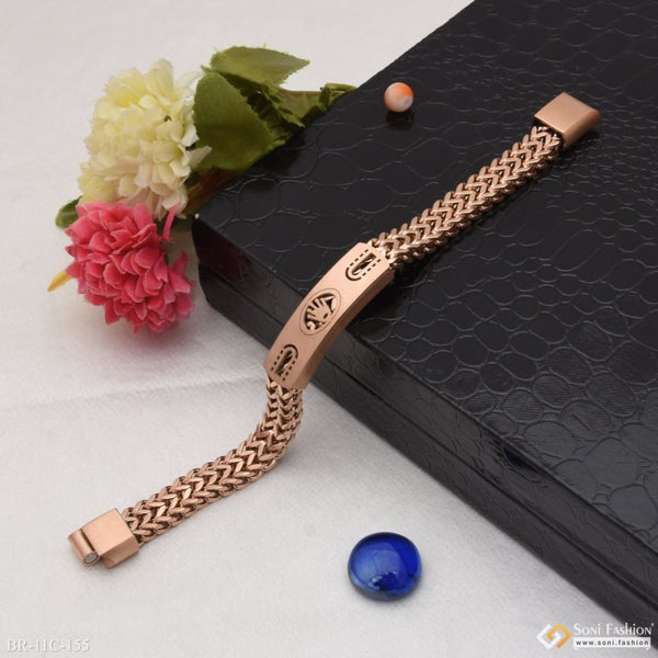 beautiful design premium grade quality rose gold bracelet style c155 soni fashion 504 grande