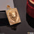 Big Lion Diamond Pendant Premium-Grade Quality Gold Plated for Men - Style A037