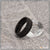 Black fancy design high-quality premium-grade quality ring