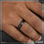 Black Glittering Design Superior Quality Graceful Ring