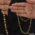Black Rudraksh Latest Design High-quality Gold Plated Mala For Men - Style A278