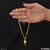 Brilliant design hand-finished gold plated necklace for