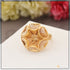 Brilliant with Diamond Brilliant Design Gold Plated Ring for Lady - Style LRG-129