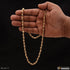 Brown Stunning Design Superior Quality Gold Plated Mala for Men - Style A171