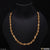 Gold plated necklace with knot design - Nawabi glittering style B048