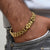 Casual design premium-grade quality golden color bracelet