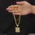 Jay chamunda maa awesome design gold plated chain pendant