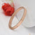 Charming design premium-grade quality rose gold kada for men