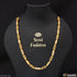 Chic Design with Diamond Glittering Design Gold Plated Chain for Men - Style C738