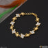Chic Design With Diamond New Style Gold Plated Bracelet For Ladies - Style A274