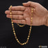Classic Design Etched Design High-Quality Gold Plated Mala for Men - Style A282