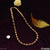 Classic design superior quality brown mala gold plated -