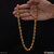 Classic design superior quality brown mala gold plated -