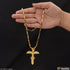 Cross With Wings Fancy Design High-Quality Chain Pendant Combo for Men (CP-B855-B061)