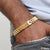 Crown exquisite design high-quality golden color bracelet