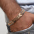 Dainty design best quality silver & rose gold color bracelet
