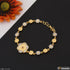 Delicate Design With Diamond Chic Design Gold Plated Bracelet For Lady - Style A276