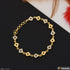 Designer With Diamond Funky Design Gold Plated Bracelet For Ladies - Style A273