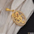 Om With Diamond Cute Design Best Quality Gold Plated