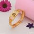 Om with Diamond Etched Design High-Quality Kada for Men - Style A922