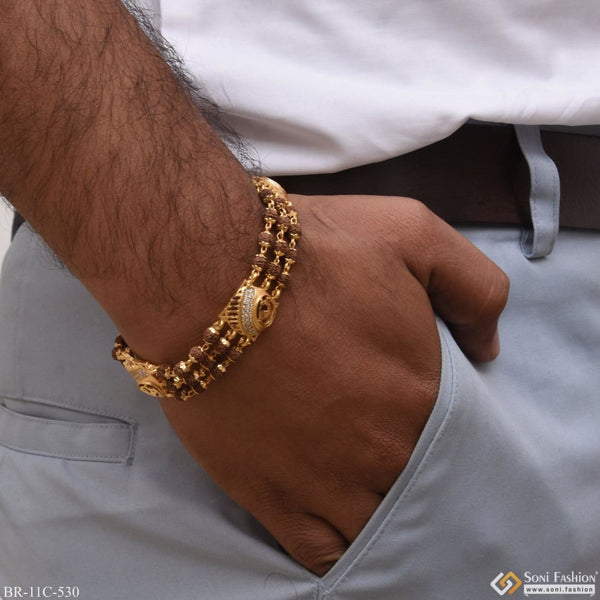 5 Face Rudraksh Bracelet In Silver (big beads) | himalaya rudraksha  anusandhan kendra