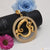 Om With Diamond Lovely Design High-quality Gold Plated