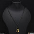 Exquisite Design High-Quality Black Color Chain Pendant Combo for Men - Style A628