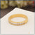 Gold Plated Ring with Three Diamonds - Style LRG-126