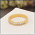 Eye-Catching with Diamond Decorative Design Gold Plated Ring for Women - Style LRG-126