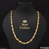 Fabulous Design with Diamond Prominent Design Gold Plated Chain for Men - Style C812