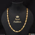 Fancy Design with Diamond Trending Design Gold Plated Chain for Men - Style C740