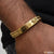 Fashion-forward design high-quality golden color bracelet