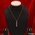 Fashion-forward With Diamond Golden Color Necklace Set For