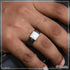 Fashionable Design With Diamond Latest Design Black Color Ring For Men - Style B452