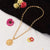 Fashionable design finely detailed chain pendant combo for