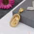 Ganesha With Diamond Fashionable Design Gold Plated Pendant For Men - Style B710