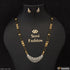 Glittering Design Finely Detailed Gold Plated Mangalsutra for Women - Style A382