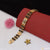 Goga maharaj excellent design gold plated rudraksha bracelet