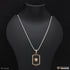 Gorgeous Design Black Silver & Rose Gold Chain Pendant Combo for Men - Style A610