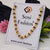 Gorgeous design dainty best quality gold plated mala for men