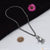 Hand Beautiful Design Premium-Grade Quality Chain Pendant Necklace with Flower and Hand for Men.
