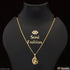 Heart with Diamond Eye-Catching Design Gold Plated Necklace for Lady - Style A361