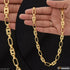 Heart Nawabi Exceptional Design High-Quality Gold Plated Chain for Men - Style C937