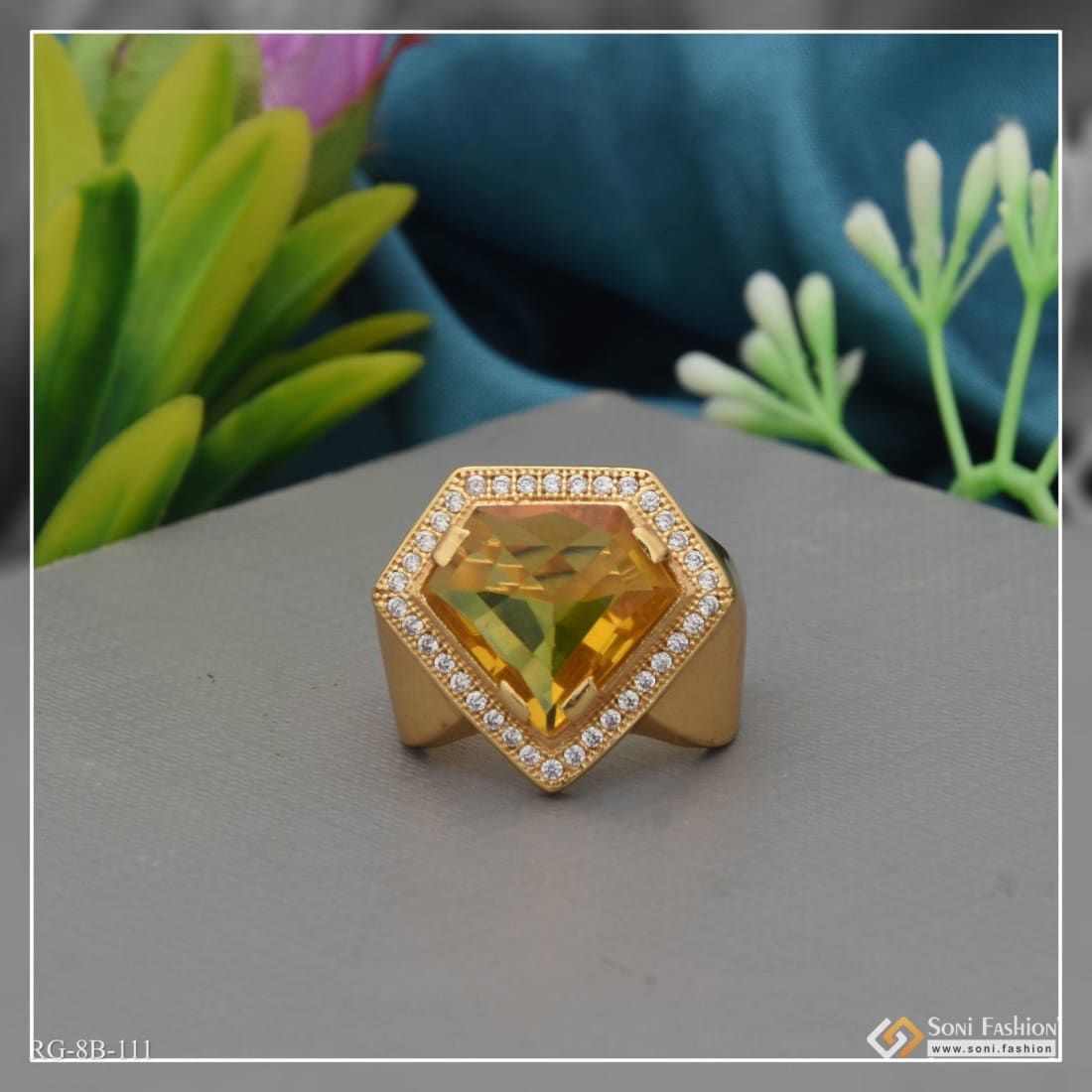 14K Gold Star Shaped Diamond Ring – FERKOS FJ