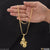 Horse extraordinary design gold plated chain pendant combo