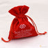 Imported Red Velvet Jewellery Pouch