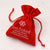Imported Red Velvet Jewellery Pouch - jewellery box