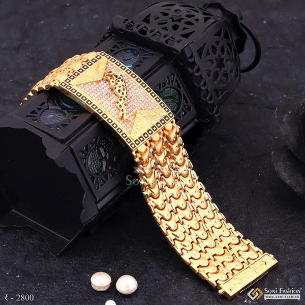 2021 High Quality Gold Color Tennis Chain Adjustable Bracelet For Women  Charm Jaguar Leopard Micro Pave Cz Fashion Jewelry Gift - Bracelets -  AliExpress